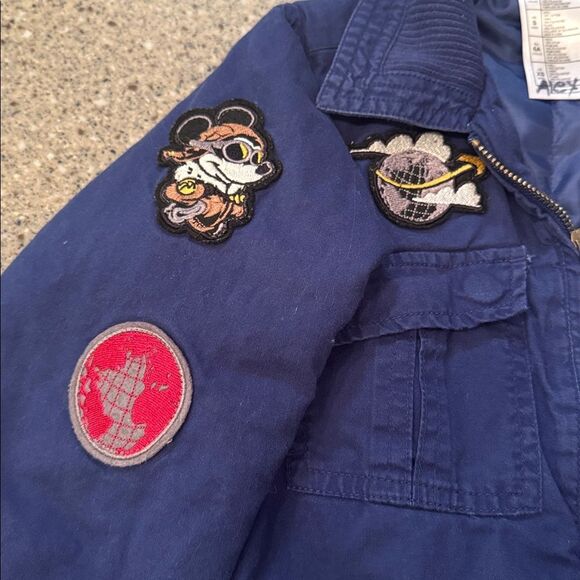 DISNEY PARKS Authentic "Soarin Around The World" Bomber Jacket - Picture 3 of 7